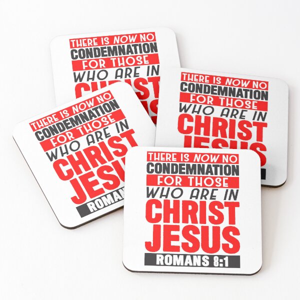 Item preview, Romans 8:1 designed and sold by plushism.