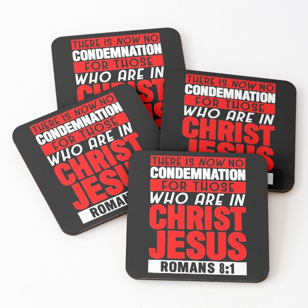 Item preview, Romans 8:1 designed and sold by plushism.
