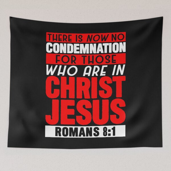 Item preview, Romans 8:1 designed and sold by plushism.