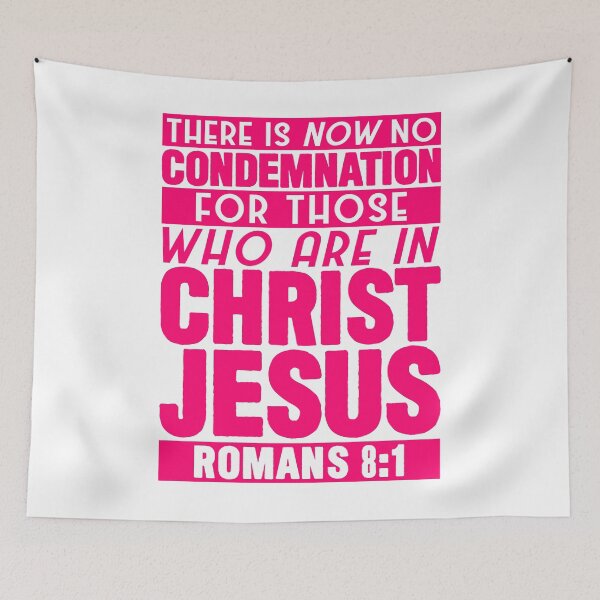 Item preview, Romans 8:1 designed and sold by plushism.