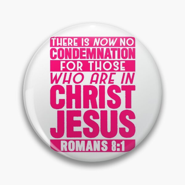 Item preview, Romans 8:1 designed and sold by plushism.