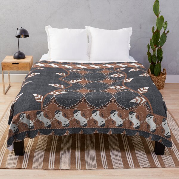 Item preview, Traditional Batik Boho Pattern designed and sold by nouveaudecor.