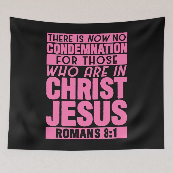 Item preview, Romans 8:1 designed and sold by plushism.