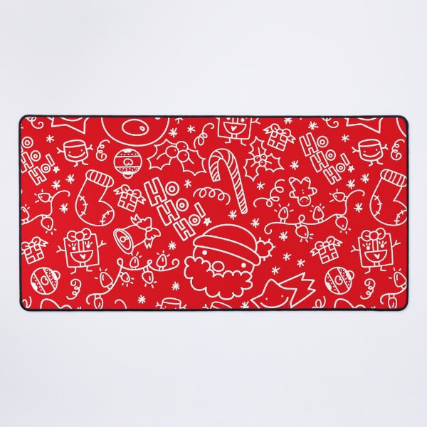 Item preview, Christmas Doodles - Red and White designed and sold by Lap-lab.
