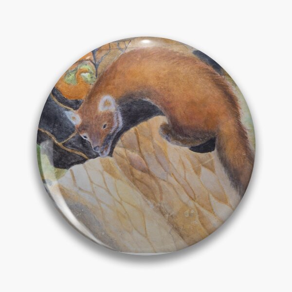 Item preview, Weasel in autumn designed and sold by Rebekah Gavra.