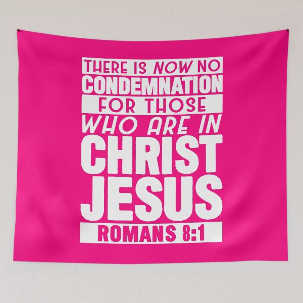 Item preview, Romans 8:1 designed and sold by plushism.