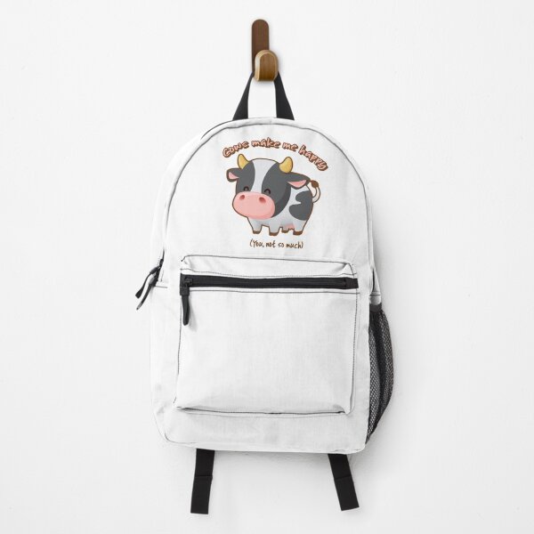 Item preview, Cows Make Me Happy, You Not So Much Funny Sarcastic Quote designed and sold by Irene Koh.