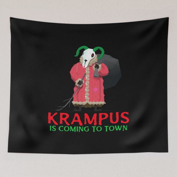Item preview, Krampus Is Coming To Town designed and sold by Shirtlify.