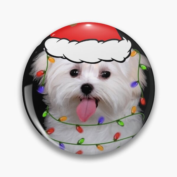 Item preview, maltese merry christmas designed and sold by TheCarrier.