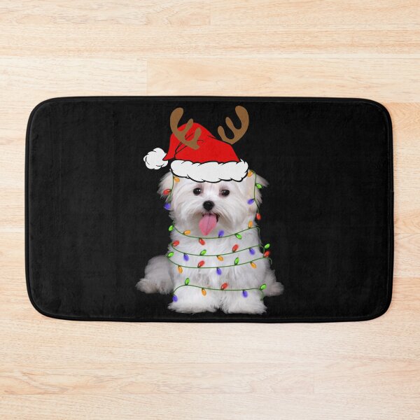 Item preview, maltese merry christmas designed and sold by TheCarrier.