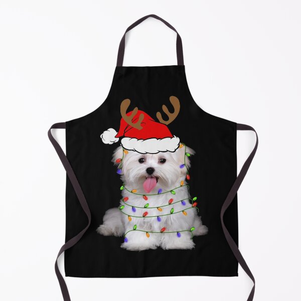 Item preview, maltese merry christmas designed and sold by TheCarrier.