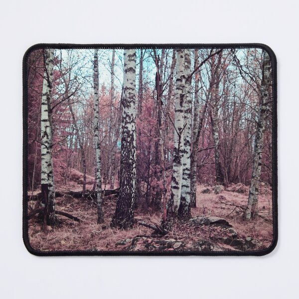 Item preview, Pink woods white birches designed and sold by Jouko Lehto Photography.