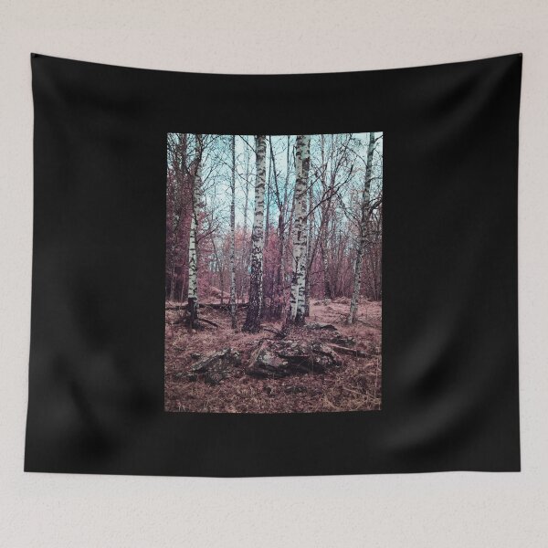 Item preview, Pink woods white birches designed and sold by Jouko Lehto Photography.