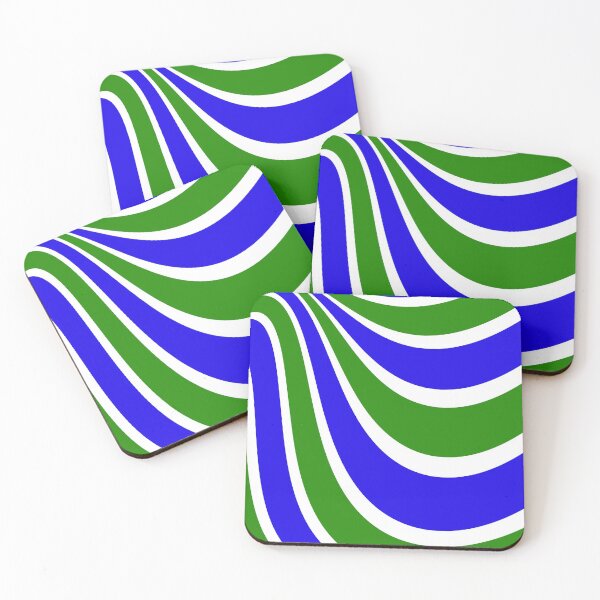 Item preview, Abstract pattern - green and blue. designed and sold by K.S ART.