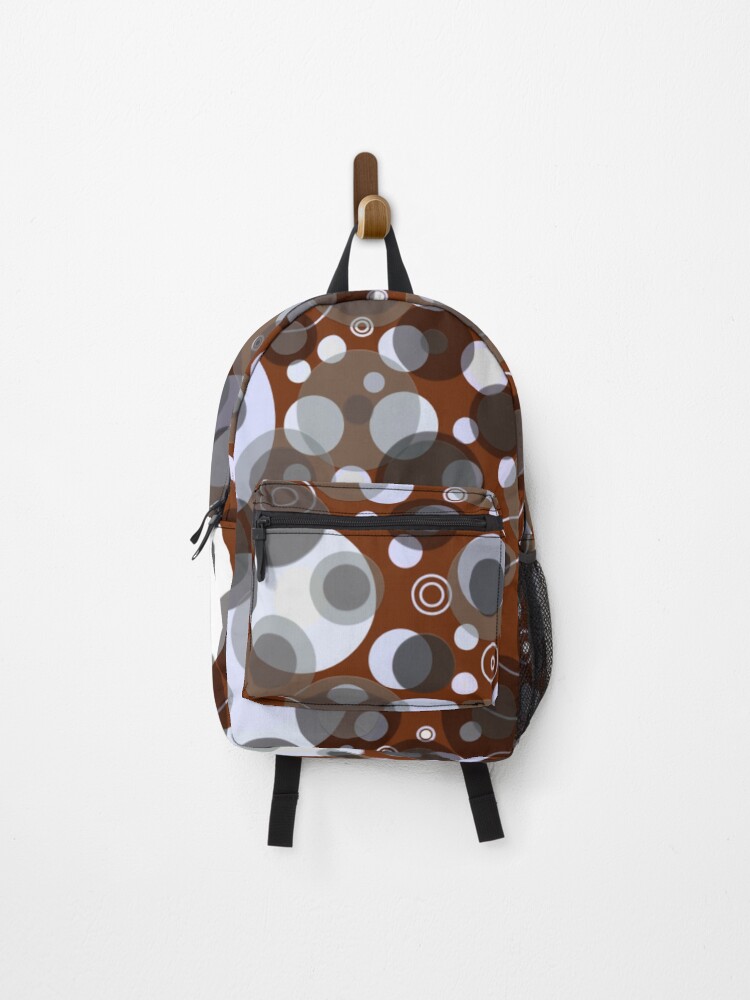 Thumbnail 1 of 3, Backpack, Abstract bubbles pattern design designed and sold by bernd49.