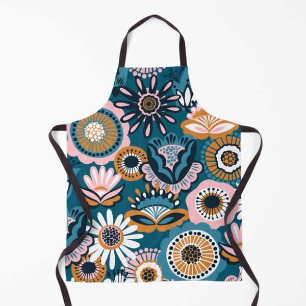 Item preview, Folk floral seamless pattern designed and sold by TeeFashionShop.