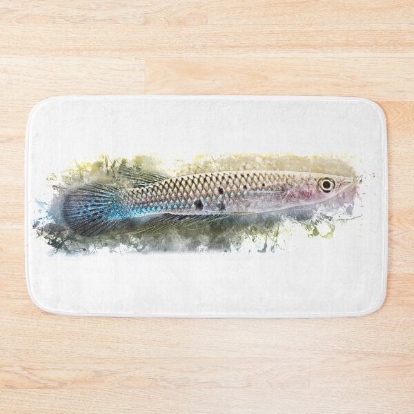 Item preview, Green striped pike - Aplocheilus dayi designed and sold by AquariumLutter.