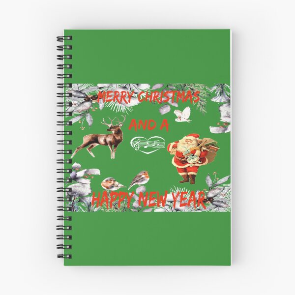 Item preview, Merry Christmas And A Happy New Year Retro Santa Claus designed and sold by MottoDigging.