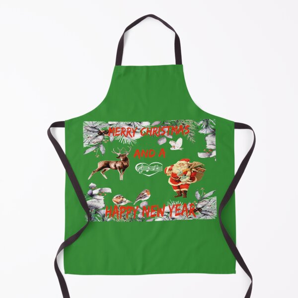 Item preview, Merry Christmas And A Happy New Year Retro Santa Claus designed and sold by MottoDigging.