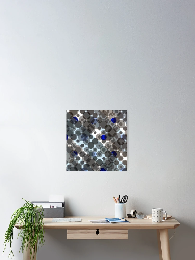Thumbnail 2 of 3, Poster, Cool bubbles pattern design designed and sold by bernd49.