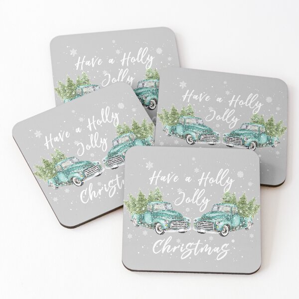 Item preview, Vintage Truck Have A Holly Jolly Christmas  designed and sold by Meggie179.