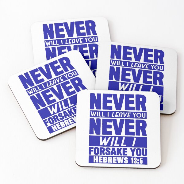 Item preview, Hebrews 13:5 designed and sold by plushism.