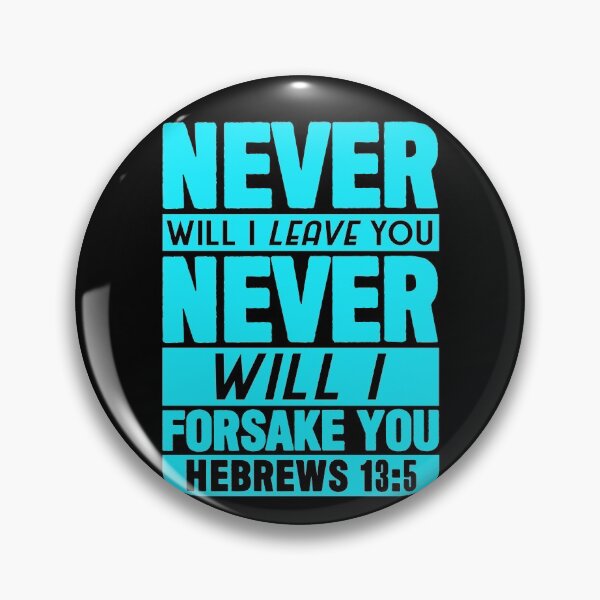 Item preview, Hebrews 13:5 designed and sold by plushism.