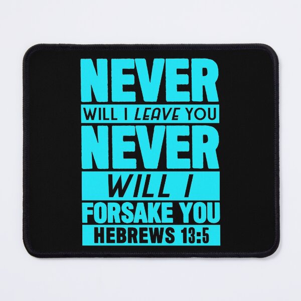 Item preview, Hebrews 13:5 designed and sold by plushism.