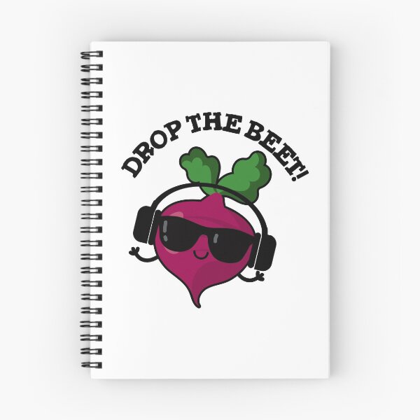 Item preview, Drop The Beet Funny Music Veggie Puns  designed and sold by punnybone.