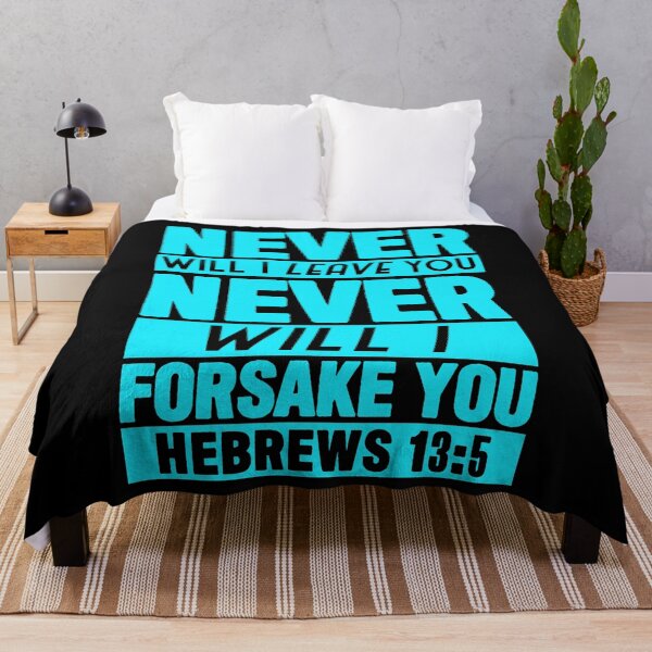 Item preview, Hebrews 13:5 designed and sold by plushism.