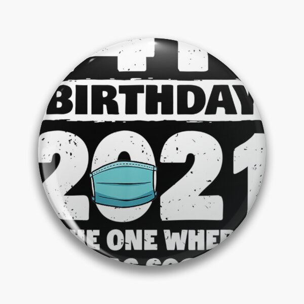Item preview, My 41st Birthday 2021 The One Where I Was Social Distancing designed and sold by JenettaGrace.
