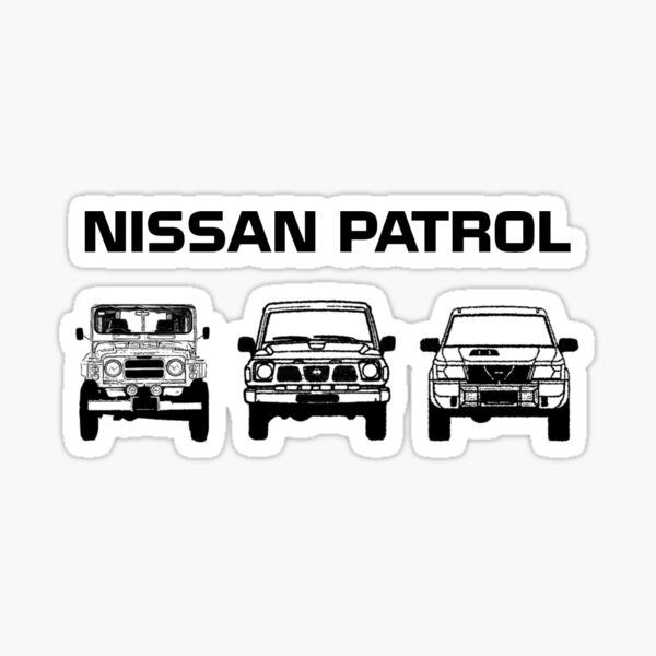 Alineación de Nissan Patrol Pegatina