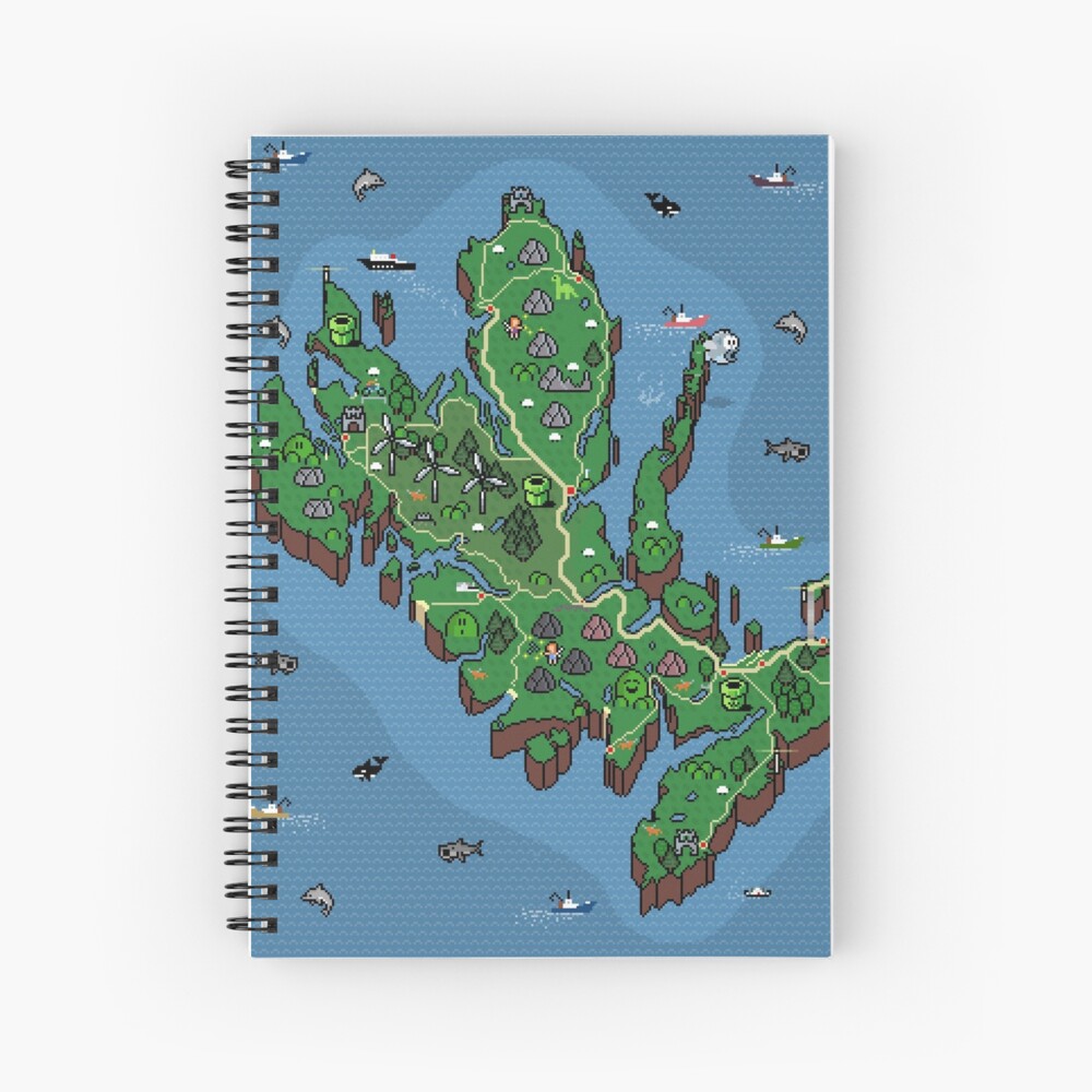 Item preview, Spiral Notebook designed and sold by TheRandomFactor.