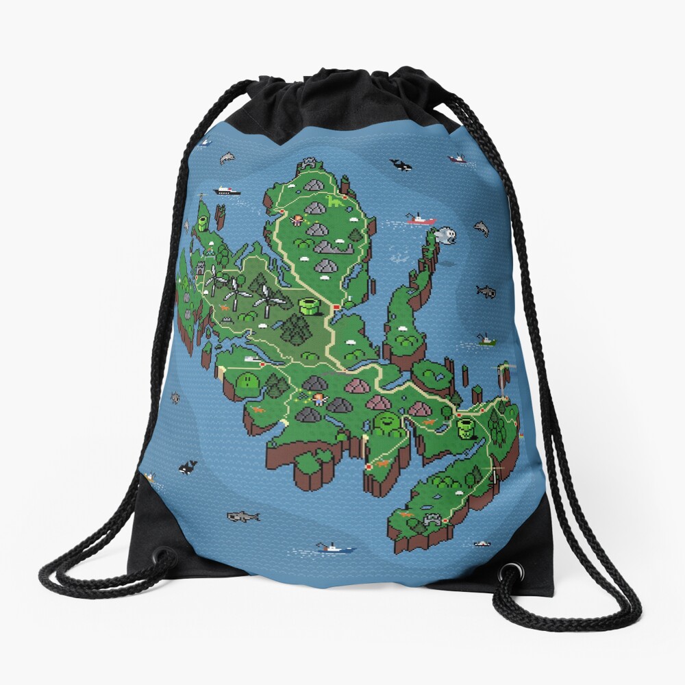 Item preview, Drawstring Bag designed and sold by TheRandomFactor.