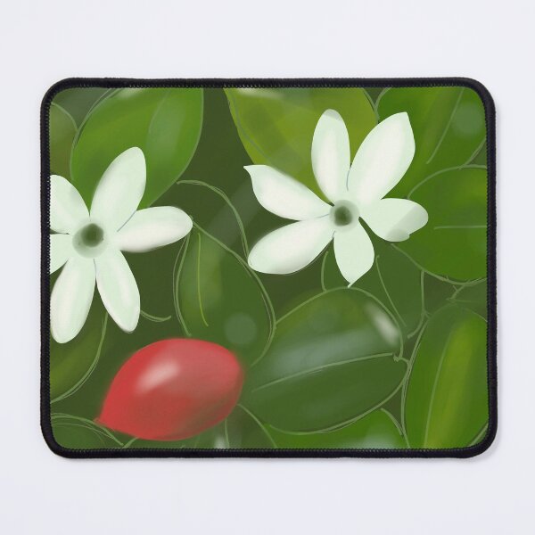 Item preview, Jasmin flowers hand drawing designed and sold by stavina.