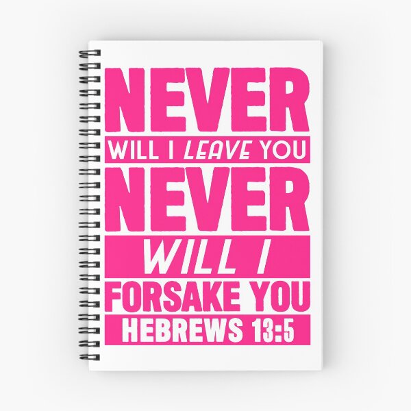Item preview, Hebrews 13:5 designed and sold by plushism.