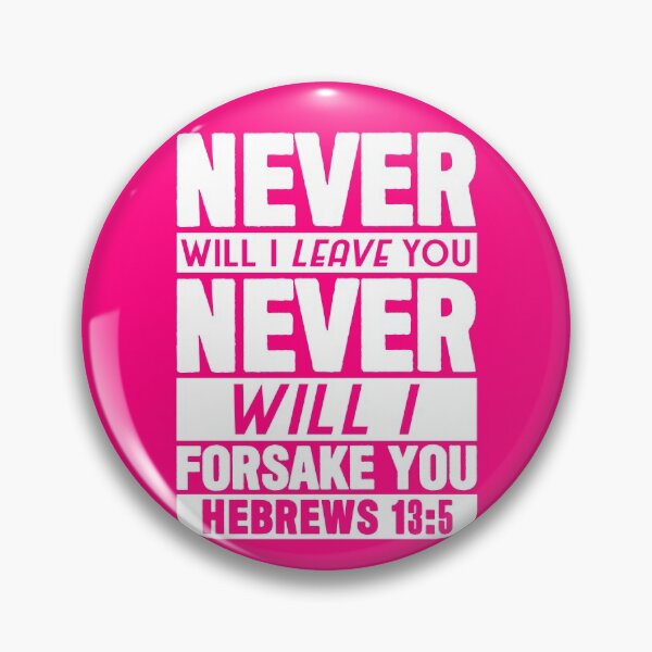 Item preview, Hebrews 13:5 designed and sold by plushism.