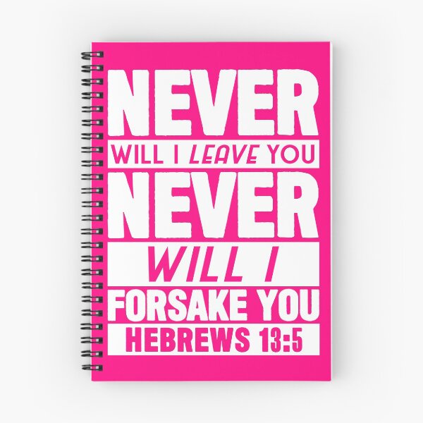 Item preview, Hebrews 13:5 designed and sold by plushism.