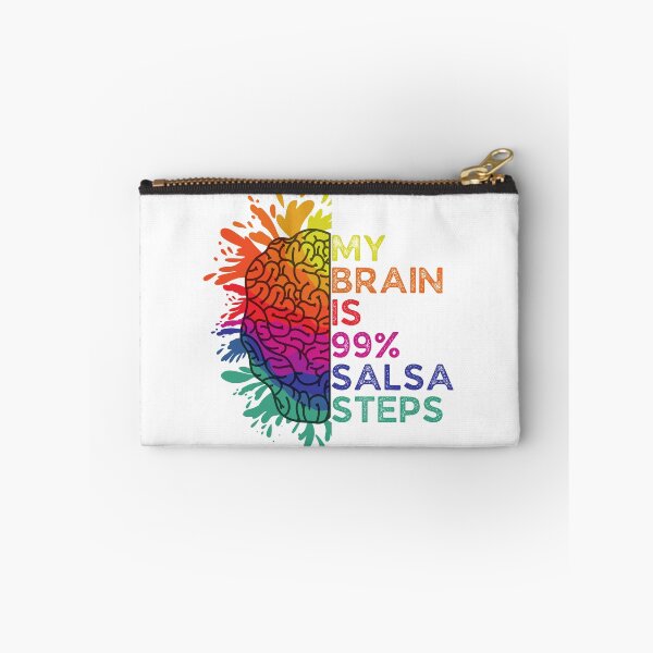 Item preview, My Brain Is 99% Salsa Steps Retro Colorful Gift for Salsa Lovers designed and sold by Shop signer.