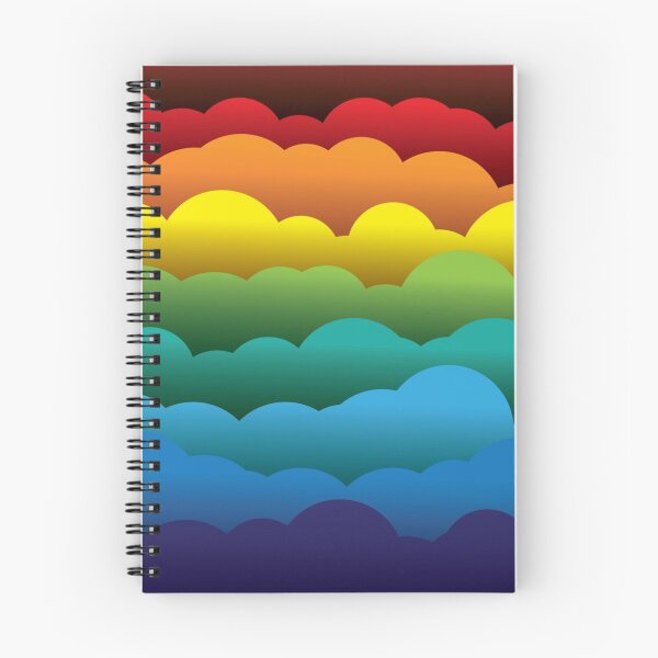 Item preview, abstract colorful 3d paper clouds background designed and sold by TeeFashionShop.