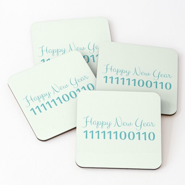 Item preview, Happy 2022 Binary Italics designed and sold by trendingatees.