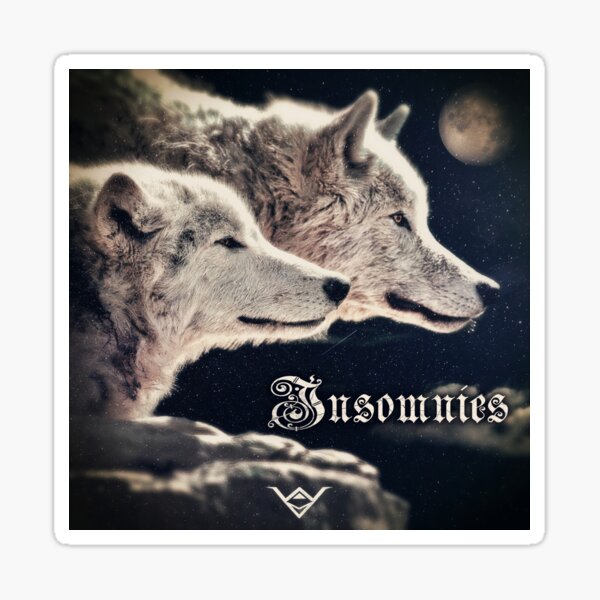 Insomnia cover Single WAVV, Wolves Sticker