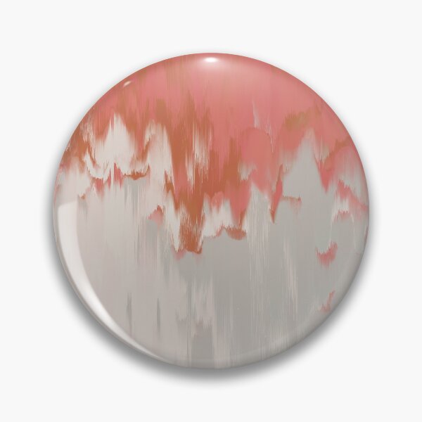 Item preview, Muted Glitch Abstract Art Pattern in Soft Taupe and Warm Terracotta designed and sold by kasamor.