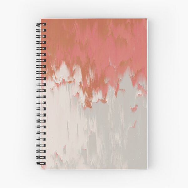 Item preview, Muted Glitch Abstract Art Pattern in Soft Taupe and Warm Terracotta designed and sold by kasamor.