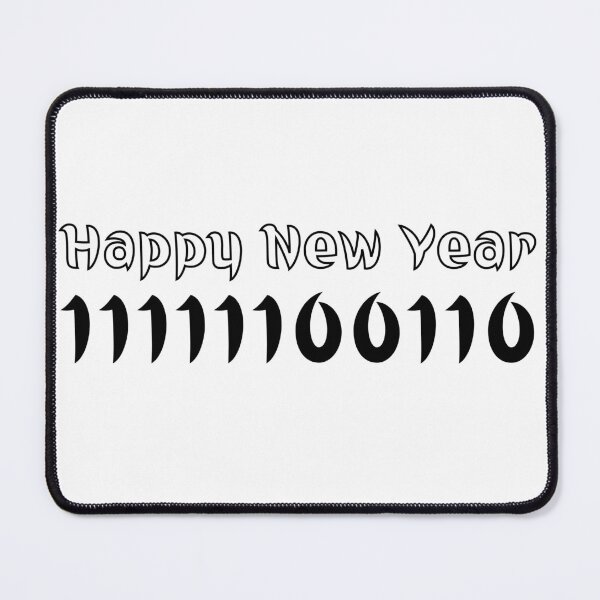 Item preview, Happy 2022 Binary Japanese style font  designed and sold by trendingatees.