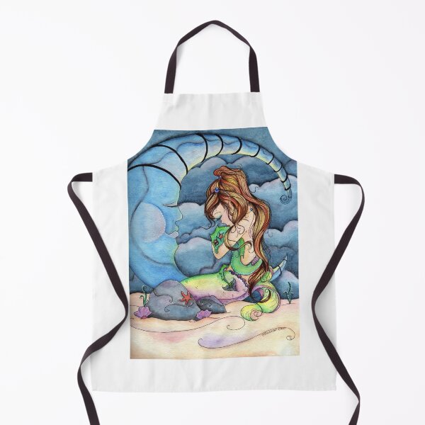 Item preview, Dragon Lullaby - Mermaid Art, Dragon Art designed and sold by Concetta Kilmer.
