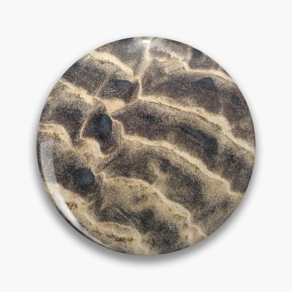 Item preview, Natural Abstracts - Capricious Sand Patterns in Deep Maroon Taupe and Beige designed and sold by Georgia Mizuleva.