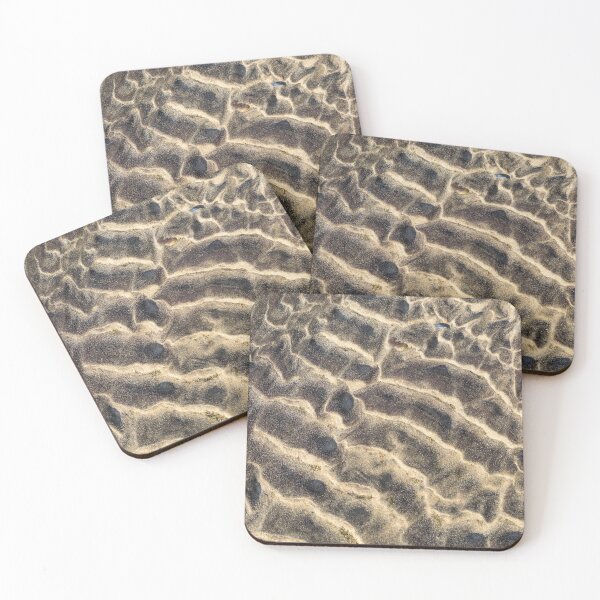 Item preview, Natural Abstracts - Capricious Sand Patterns in Deep Maroon Taupe and Beige designed and sold by Georgia Mizuleva.