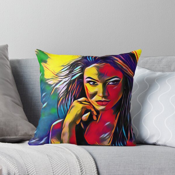 Item preview, Woman with sexy eyes, colored style designed and sold by crea-homedesign.