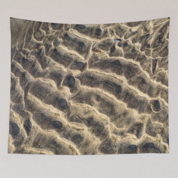 Item preview, Natural Abstracts - Capricious Sand Patterns in Deep Maroon Taupe and Beige designed and sold by Georgia Mizuleva.